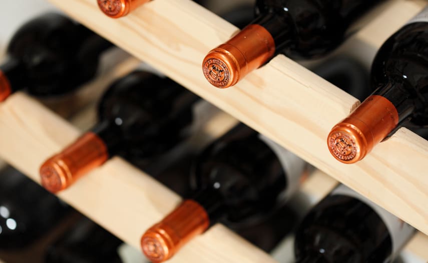 Best place to sales store wine at home